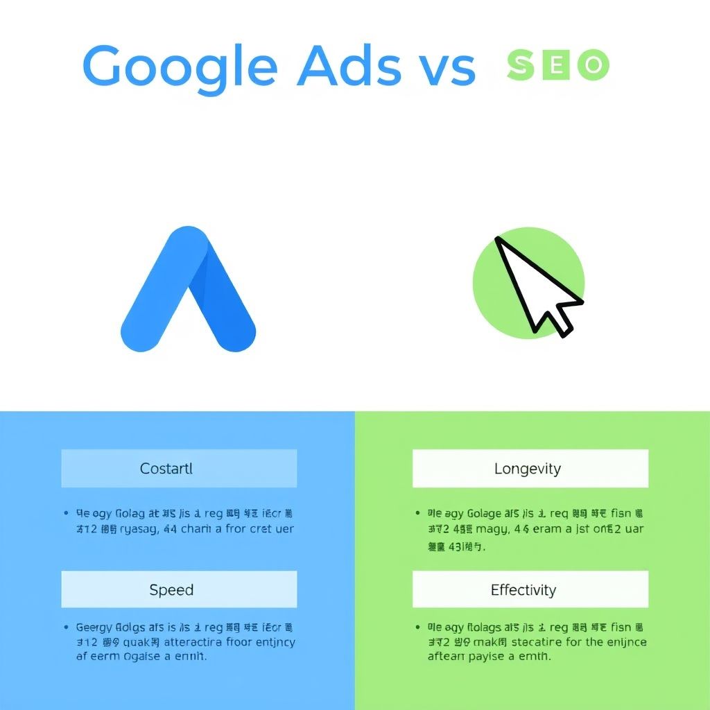 Google Ads และ SEO: ความเหมือนและต่าง